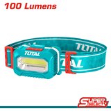 TOTAL TOOLS Naglavna svetilka 100lm (THL013AAA5), (20926475) Cene