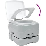  Kamperski WC Siva i bijela 41,5 x 36,5 x 30 cm Polietilen | shoptok.hr