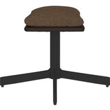  Stolček za noge rjav 60x60x36 cm blago in umetno usnje, (20767208) | Shoptok.si