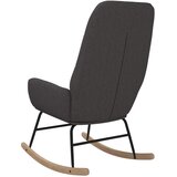  Stolica za ljuljanje od tkanine tamnosiva | shoptok.hr