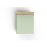 light green green ranforce single small fitted sheet (fr)  light green green ranforce single small fitted sheet (fr) Slike