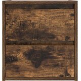  Zidni noćni ormarić boja dimljenog hrasta 38x34x40 cm | shoptok.hr
