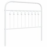  The Living Store Kovinsko vzglavje belo 100 cm - Vzglavje, (21495669) | Shoptok.si