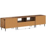  3-dijelni LED TV kabinet ZWOLLE Staro drvo Konstruirano drvo | shoptok.hr