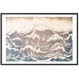  Plakat - Giant Waves 42x29.7 Crni okvir s margom | shoptok.hr