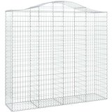  Lučne gabionske košare 13kom 200x50x180/200cm pocinčano željezo | shoptok.hr