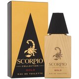 Scorpio Collection Gold toaletna voda 75 ml poškodovana škatla za moške u