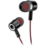 Sven E-108 Stereo In-ear slu&amp;scaron;alke Črno-Rdeče Slike