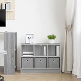  Kreveta s ladicama Siva Sonoma 73 5 x 22 5 x 53 5 cm | shoptok.hr