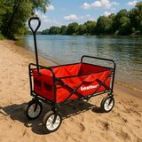 Leziter LSZK0101 sklopiva vrtna kolica crvena – praktična transportna kolica | shoptok.hr