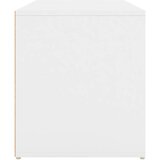  Klupa za hodnik 80 x 40 x 45 cm bijela od konstruiranog drva | Eponuda.com