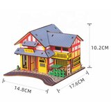  3d drvena puzzle - ČAJDŽIJNICA | ePonuda.com