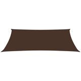 vidaXL Senčno jadro oksford blago pravokotno 2x5 m rjavo, (20965415) | Shoptok.si