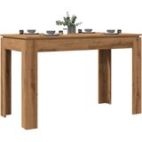 vidaXL Blagovaonski stol Artisan hrast 120x60x76 cm izrađeno drvo - Hrast artisan | shoptok.hr