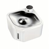 INF Samodejni Vodnjak za Hišne Živali - USB Polnjenje, Biološki Senzor, Trojni Način White, (5000124291) | Shoptok.si