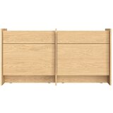 noo.ma Komoda u dekoru hrasta u prirodnoj boji 146x76x51 cm Hido – | shoptok.hr