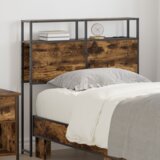  Skladišno uzglavlje Dimljeni hrast 75 cm Konstruirano drvo | shoptok.hr