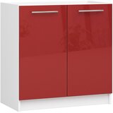AKORD Oliwia Spodnja Omarica Za Pomivalno Korito, Bela/Rdeča V Visokem Sijaju, (5000333132) | Shoptok.si