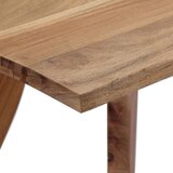  Blagovaonski stol od masivnog bagremovog drva 120 x 58 x 76 cm | shoptok.hr