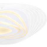Globo LED stropna svetilka Jocelyn (40 W, Do x Š x V: 50,2 x 48,8 x 6,5 cm, Krom, Toplo bela) | Shoptok.si