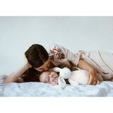Moonie The Humming Friend 2.0 Organic Cream tješilica s melodijom 1 kom | shoptok.hr