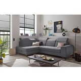 MID.YOU KOTNA SEDEŽNA GARNITURA, tkanina antracit | Shoptok.si