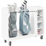 Golf ormar s kotačem Jednobojno Bijelo 120 x 45 x 98 cm | shoptok.hr