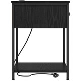  Noćni ormar 2 pcs Crni hrast 42 x 41 x 56 cm Konstruirano drvo | shoptok.hr