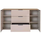 CARRYHOME ŠIROKA KOMODA, barve hrasta, kašmir | Shoptok.si