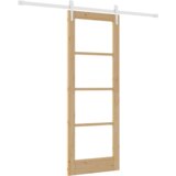  Klizna vrata s opremom Set 73.5x198.5 cm Masivno drvo bor | shoptok.hr