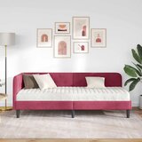  Kutni okvir kreveta Vinska crvena 80 x 200 cm Baršun | Eponuda.com