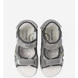 Shelvt Boys' Velcro sandals gray | Shoptok.si