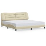  Okvir za krevet bez madraca Hvar krem 200x200 cm od tkanine | Eponuda.com