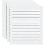  Vrata za ormarić rešetkasta 4 kom bijela 69 x 59,4 cm borovina | shoptok.hr
