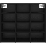 vidaXL ormar za cipele crni hrast 52.5 x 30 x 50 cm konstruirano drvo | shoptok.hr