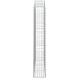  Lučne gabionske košare 7 kom 200x30x180/200cm pocinčano željezo | shoptok.hr