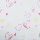 Jerry Fabrics Ružičasta pamučna dječja posteljina za krevet za jednu osobu 140x200 cm Kapybara Heart – | shoptok.hr