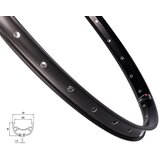 Force Felga MACH1 KLIXX DISC 559x23, 32H, crna | Eponuda.com