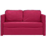  Podni kauč na razvlačenje 2-u-1 boja vina 122x204x55 cm baršun | shoptok.hr