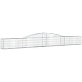  Lučne gabionske košare 5 kom 400x30x40/60 cm pocinčano željezo | shoptok.hr