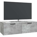 TV Omarica za TV, ki jo lahko montiraš na steno Betonsko siva, (5000210248) | Shoptok.si
