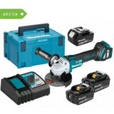 Makita Akumulatorski kotni brusilnik DGA513RT3J | Shoptok.si