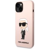  Originalen ovitek KLHCP14SSNIKBCP za iPhone 14 roza silikonska zaščita - IML NFT Karls Full Body Cene