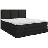 MID.YOU POSTELJA BOXSPRING 180 cm x 200 cm , tekstil črna | Shoptok.si