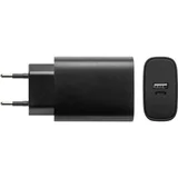 USB-LADEGERÄT 15W USB punjač 15 W USB-A, USB-C® crna unutrašnje područje