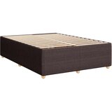  Krevet s oprugama i madracem tamnosmeđi 140 x 190 cm od tkanine | shoptok.hr