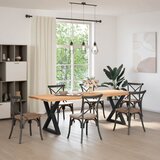  Noge za blagovaonski stol 2 kom Crne 80 x (72-73,3) cm Čelične | Eponuda.com