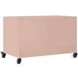 vidaXL TV omarica roza 68x39x43,5 cm hladno valjano jeklo | Shoptok.si