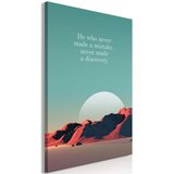  Slika - He Who Never Made a Mistake Never Made a Discovery (1 Part) Vertical 60x90 | shoptok.hr