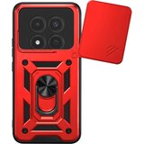 Oem Mayaxess, Prstanasti etui za Redmi Note 15 Pro Plus 4G z drsnim pokrovčkom kamere, Rdeča, (5000274666) | Shoptok.si